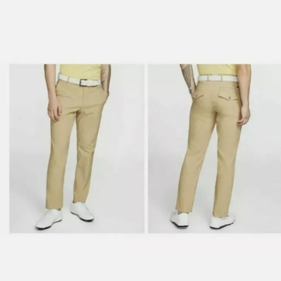 Mens Nike Khaki Golf Pants BV0276-297 Size 40X32 $95 NWT - Picture 3 of 4